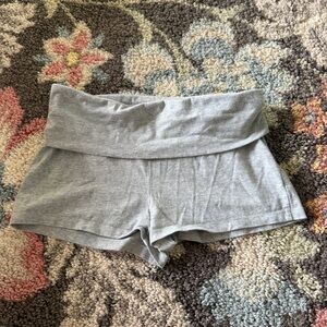 Urban Outfitters Heather Gray fold over shorts